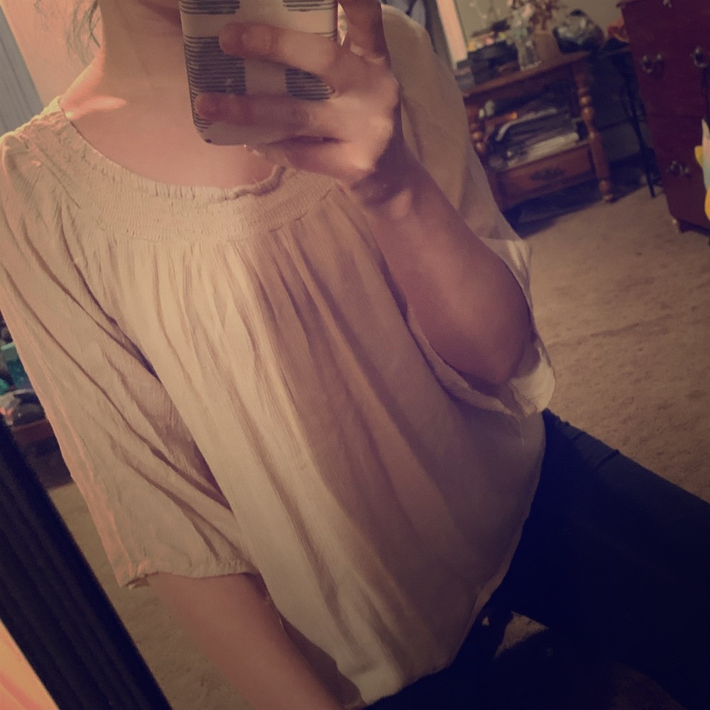 Flowy 3/4 sleeve shirt